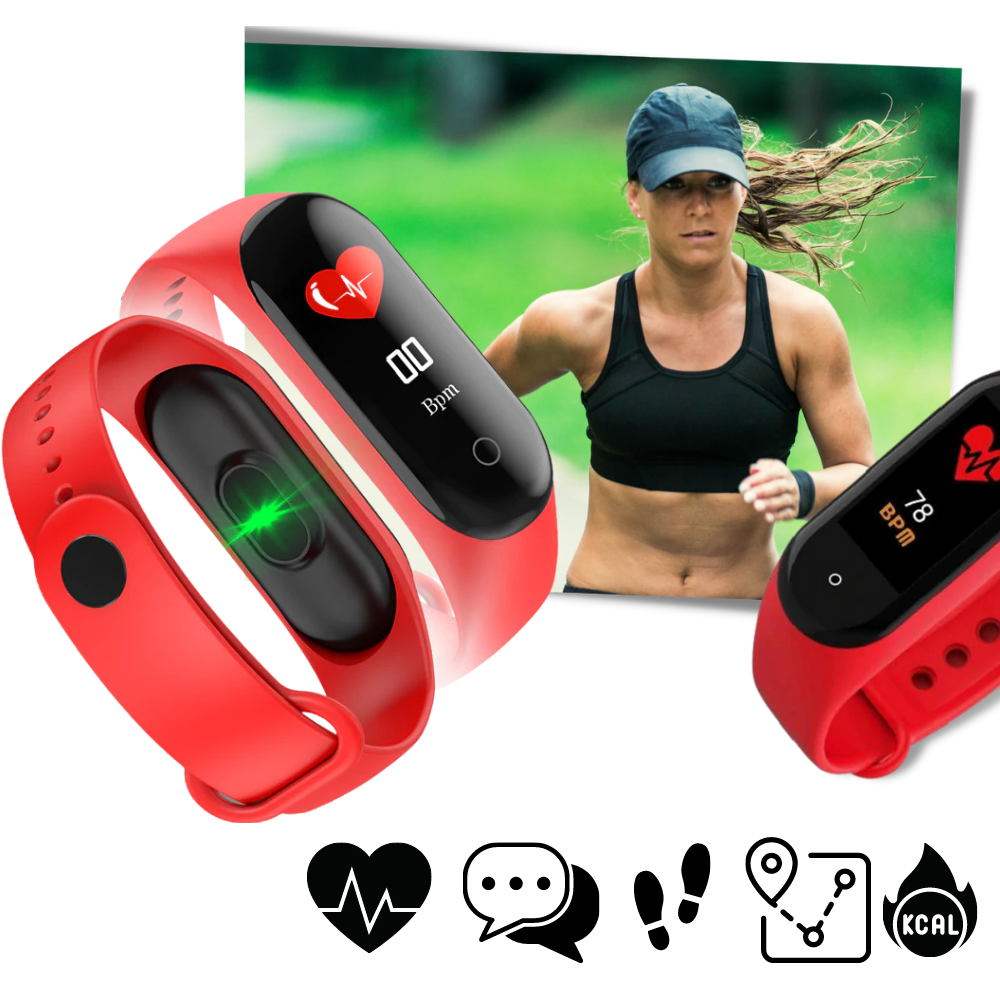 Fitness- en Slaaptracking Armband