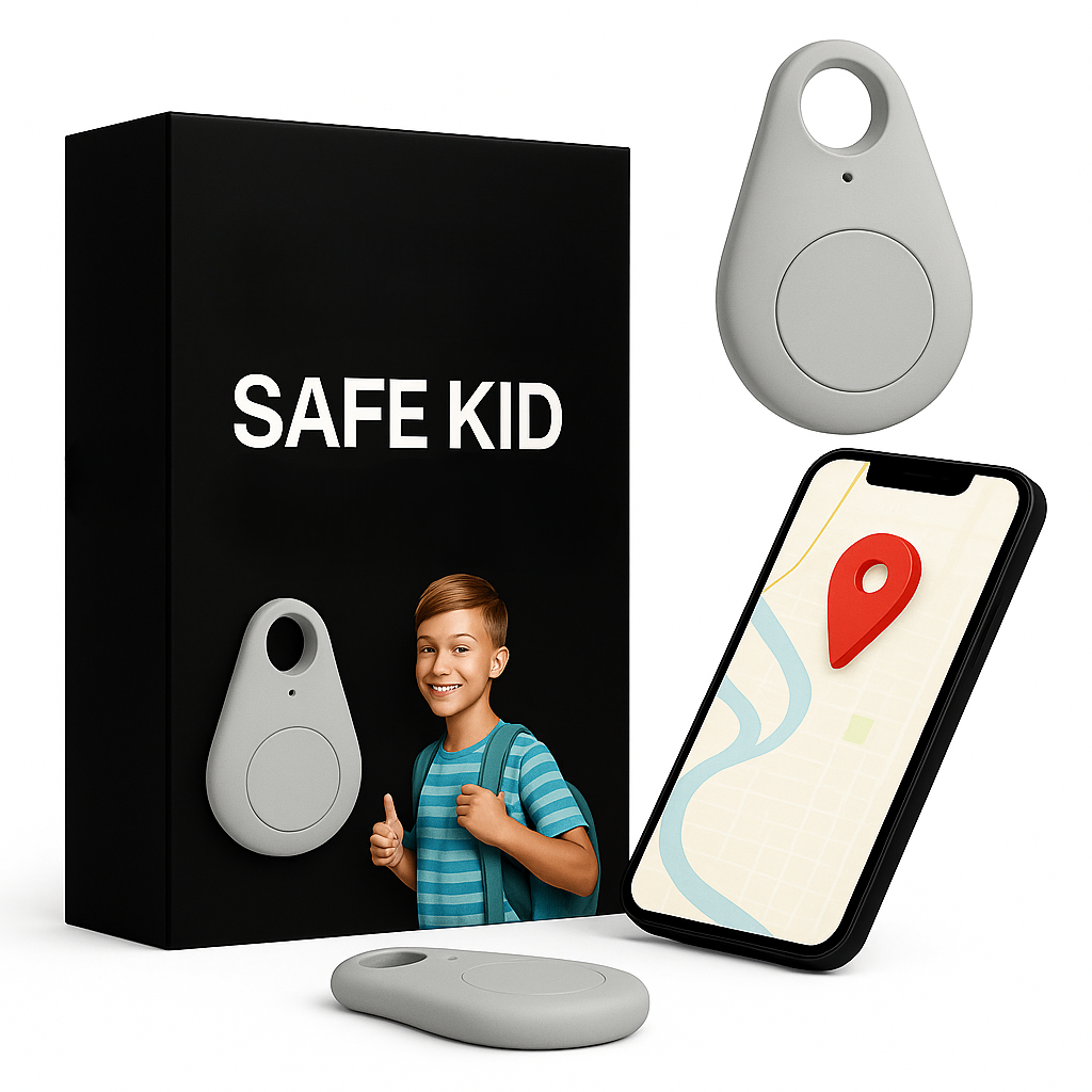 KidiSafe GPS-Locator Voor Kinderen Met Live Locatie En SOS Waterdicht