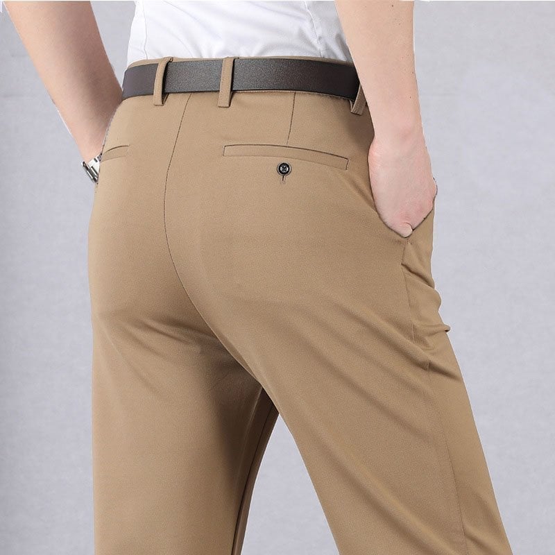 50% Korting - MasonPro - High Stretch Heren Klassieke Broek - Beperkte Aanbieding
