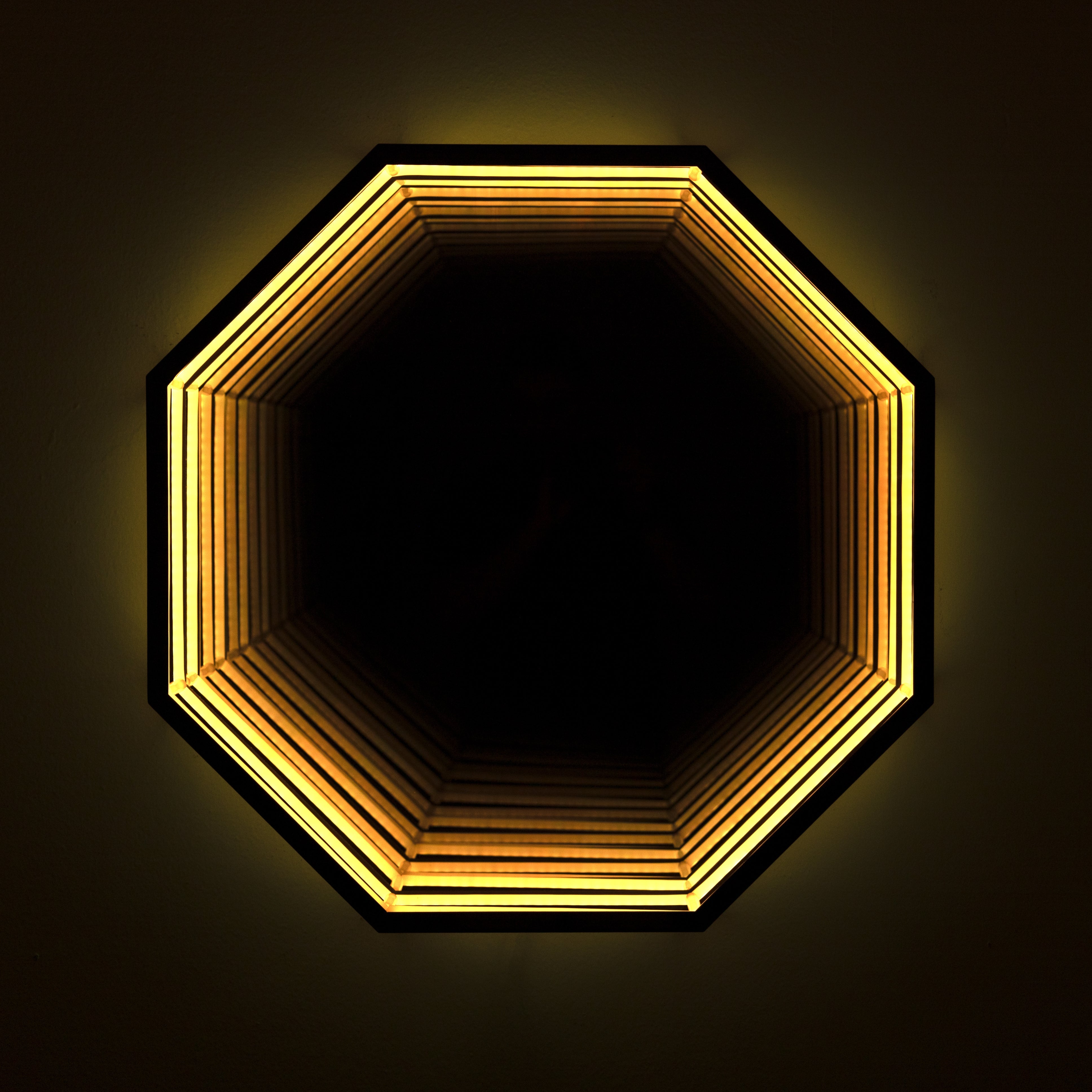 3D Octagon Spiegel Licht