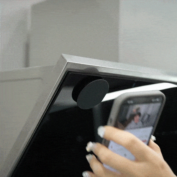 LuxuraGrip Tri-Fold MagSafe Stand | Elegante 3-in-1 telefoonring, standaard en grip voor ultiem gemak