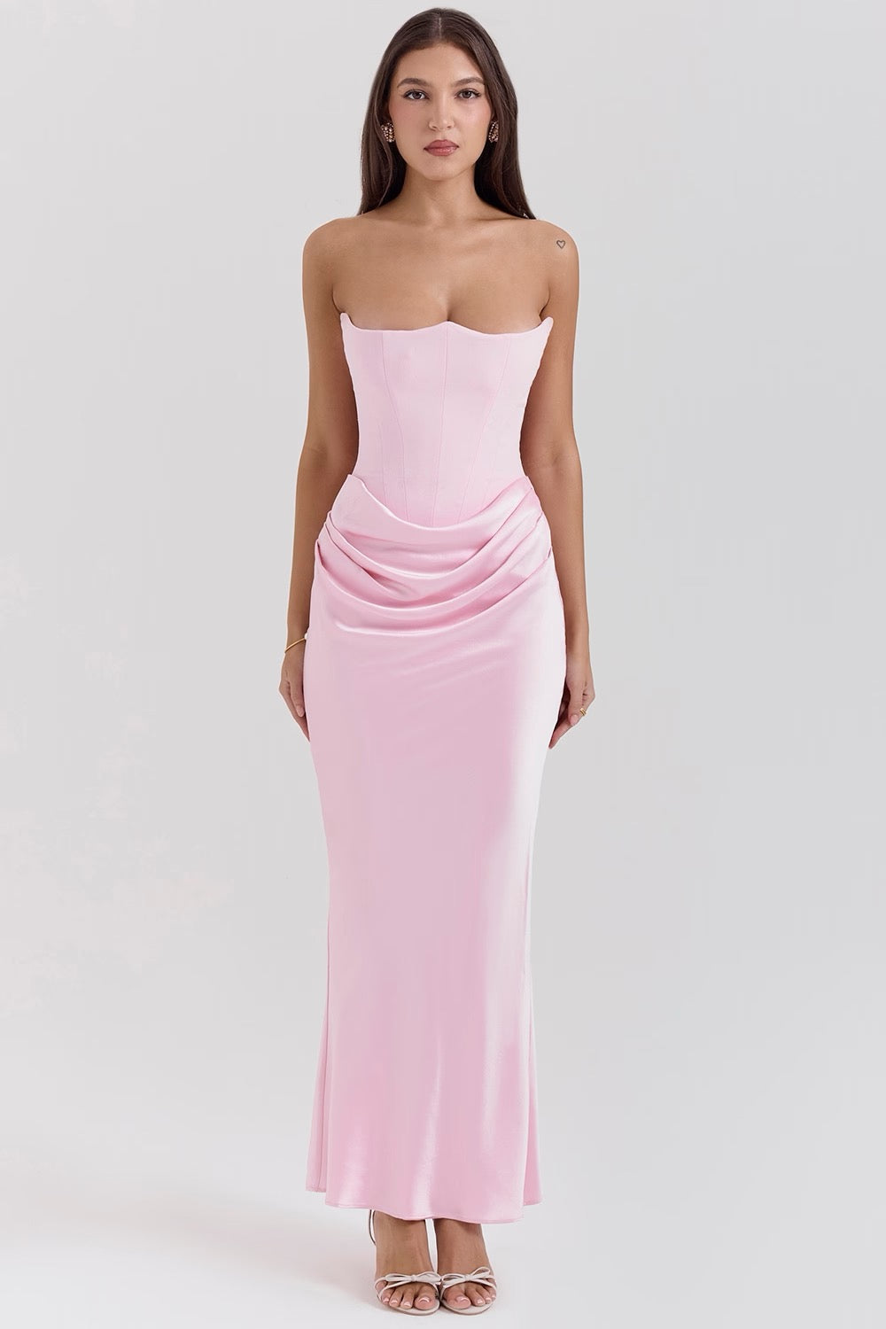 Mia Luxe – strapless Maxikleid | Elegante en veelzijdige jurk voor elke gelegenheid
