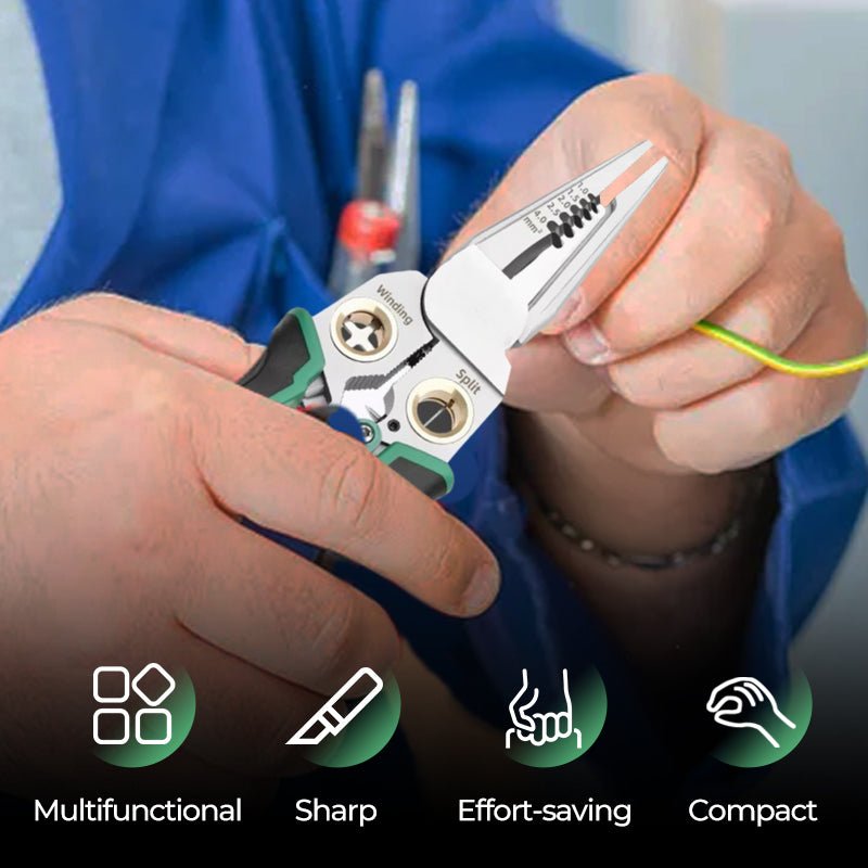 Éclat | 8-in-1 Strip- en Testschaar – elektrische test – multifunctioneel – ergonomisch