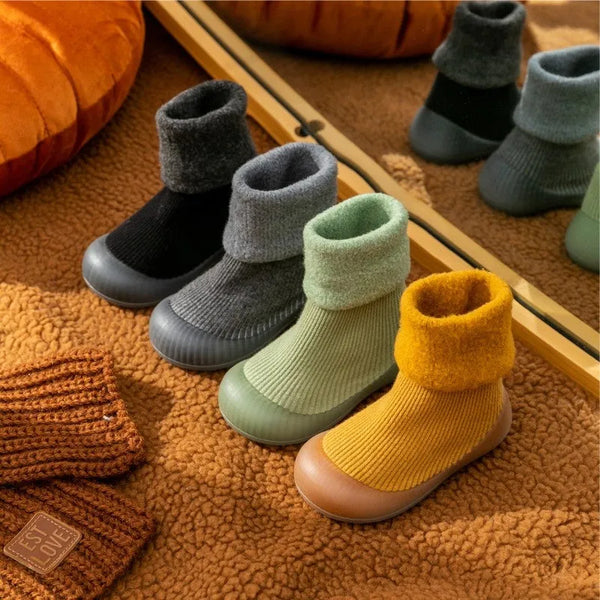 Warme veiligheid – Rutschfesten sokken schoenen voor peuters