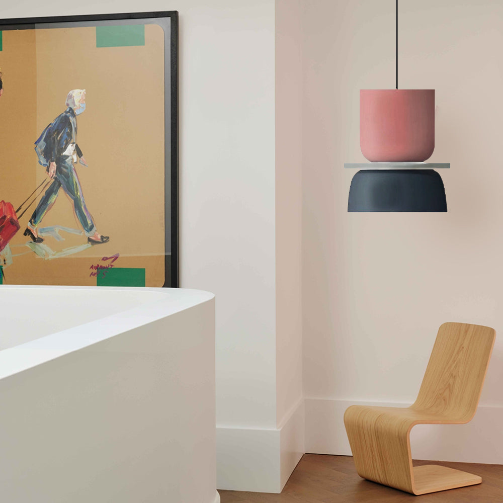 Dulcy Kleurblok Nordic Hanglamp