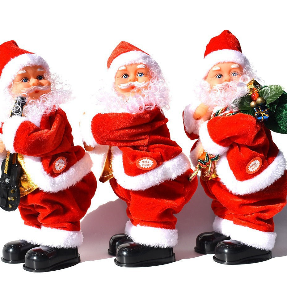 SantaDance | Dansende Kerstman Feestdecoratie Feestelijke Woondecoratie Gratis Verzending