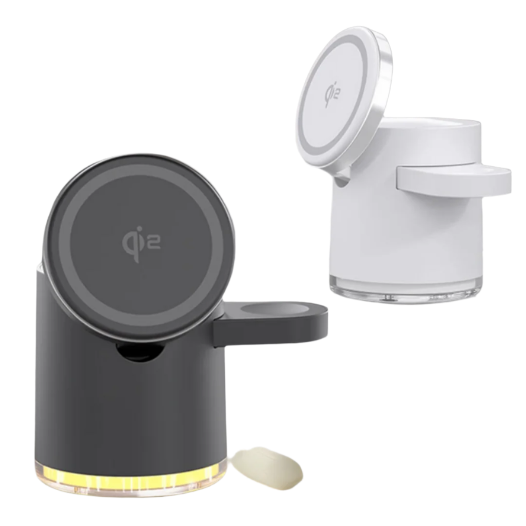 LuxDock Elite Oplaadstation | Luxe alles-in-één oplossing voor Apple & Android apparaten