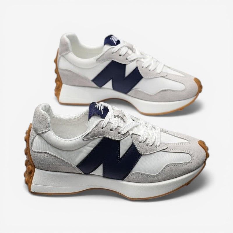 Denis – Sneakers met veters, spitse neus en antislipzool