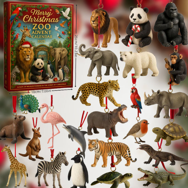 ZooFest | Vrolijk Kerst Zoo Adventskalender 2025 Feestelijke Countdown