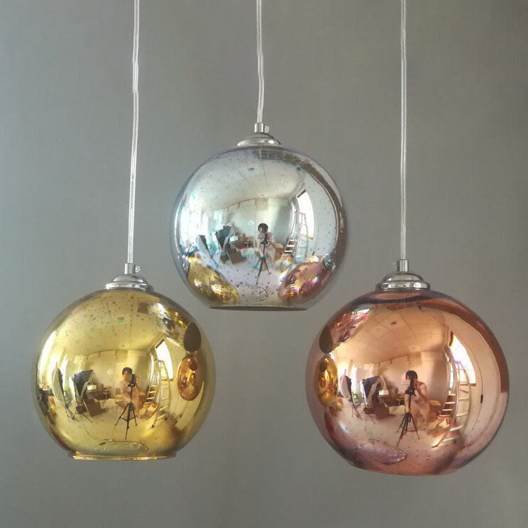 3D Vuurwerk Glas Hanglamp | Creatief Kleurglas Ontwerp