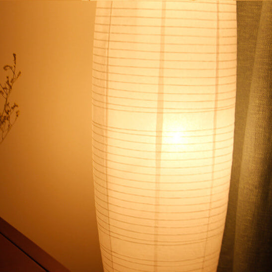 Noordse rijstpapier zuilen 2-licht vloerlamp