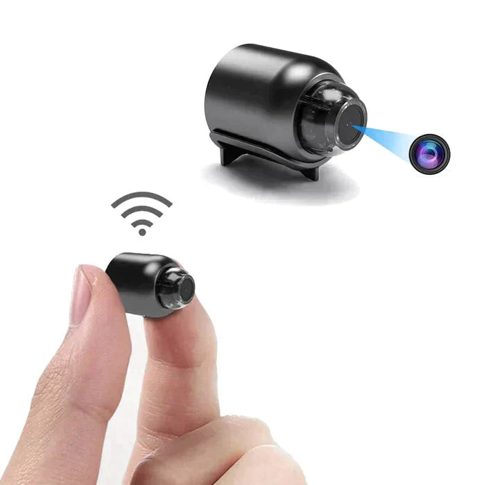 Pack X2 Kleine Wifi Beveiligingscamera Nachtzicht Draadloos Hd Kind Huisdier Beveiligingsmonitoring