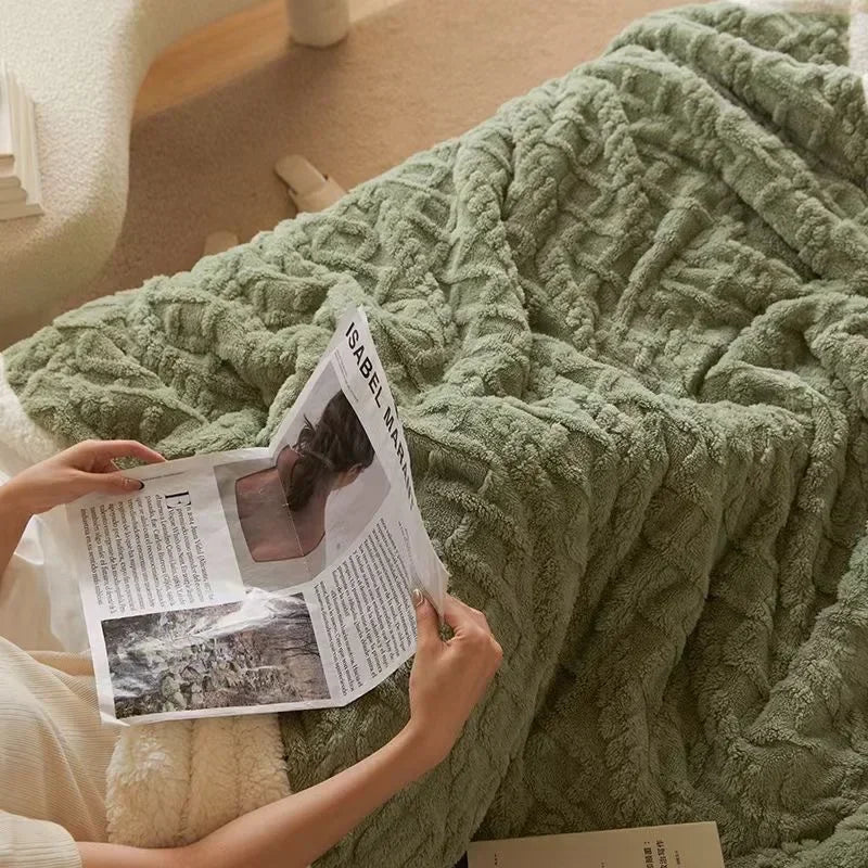 WarmWool Lammwoldeken Dikke Winter – Ultieme Warmte en Comfort