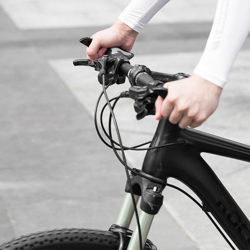 Fietsgrip van aluminiumlegering en siliconen