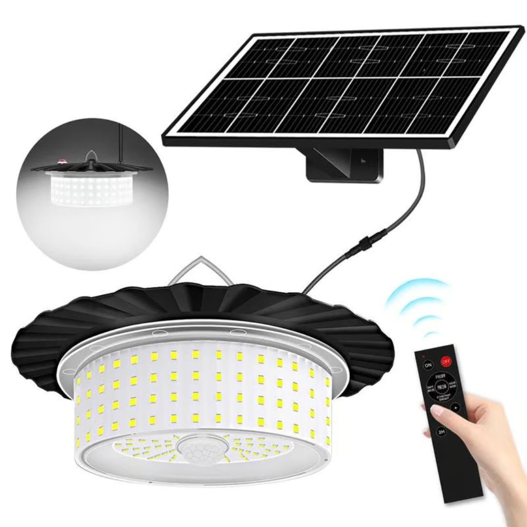 LuxeRay Exclusieve Zonne Lamp | Efficiënte verlichting voor schuur en tuin