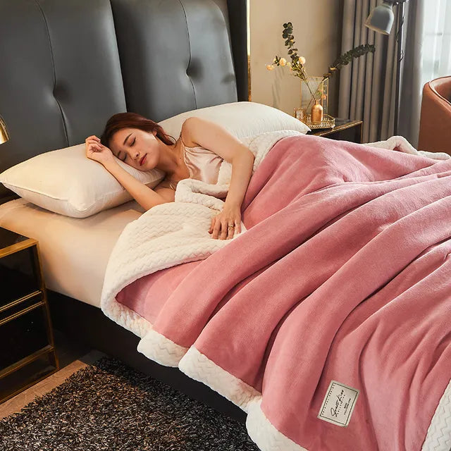 Extra Zachte Fleece Deken voor Bank en Bed – Warme Knuffelplaid voor Herfst en Winter