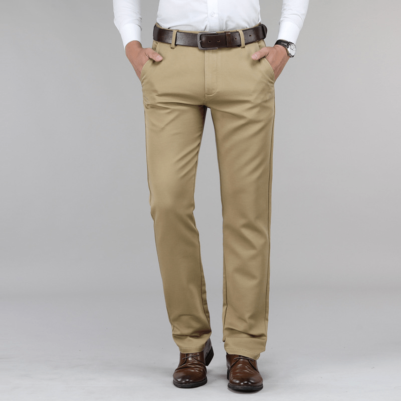 50% Korting - MasonPro - High Stretch Heren Klassieke Broek - Beperkte Aanbieding