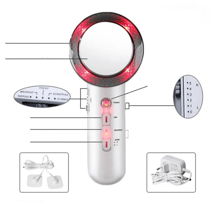 LuxeWave LipoCavi Therapie Set | Effectieve vetverbranding met luxe accessoires