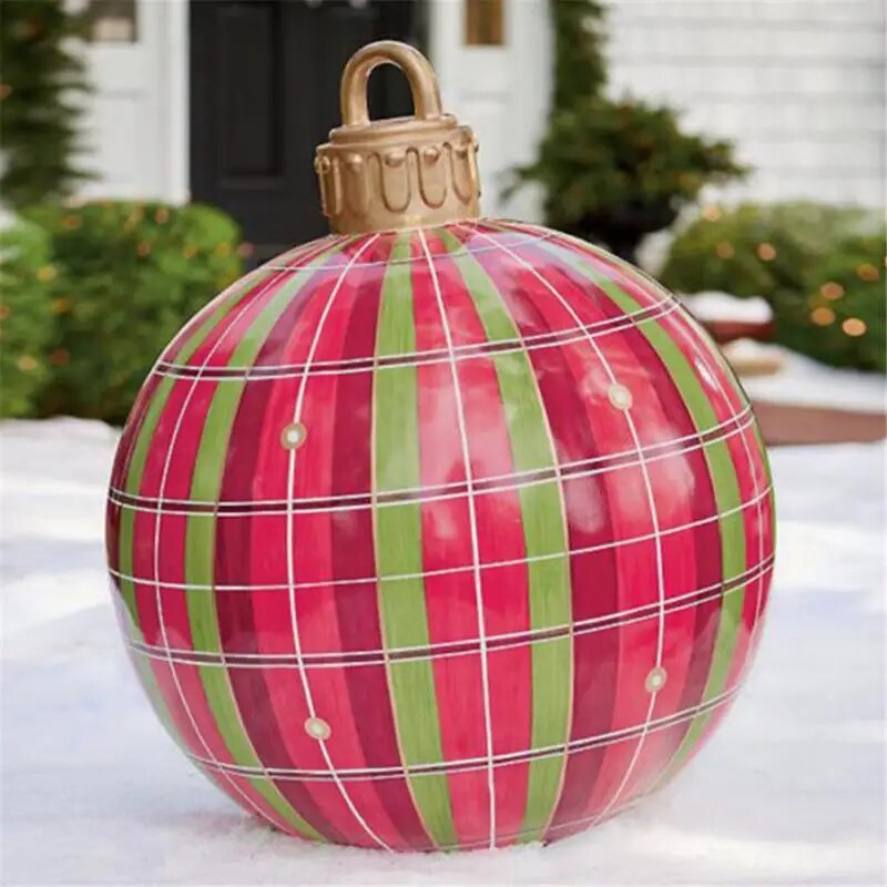XL Christmas Kerstballen – Weerbestendige Jumbo Kerstdecoratie voor Binnen & Buiten