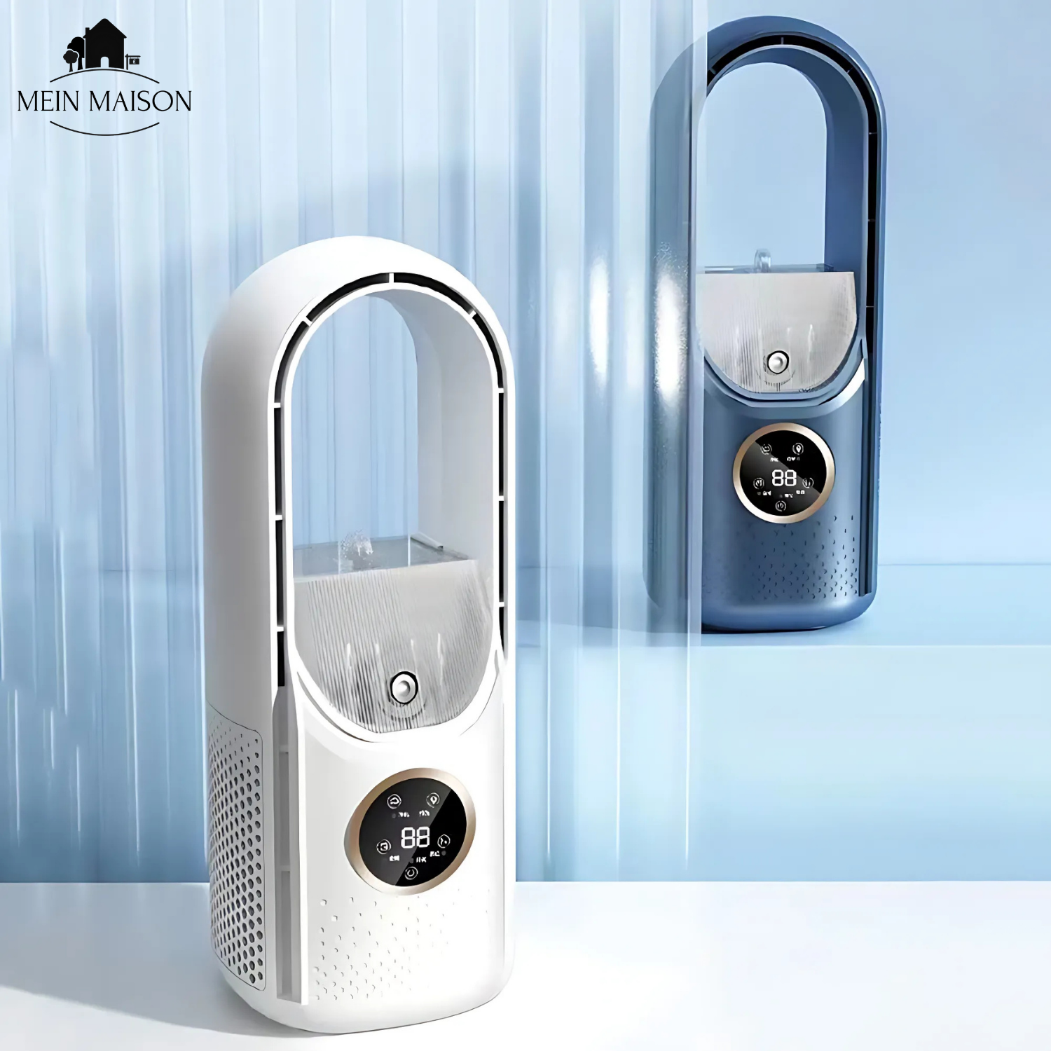 Bladeloze USB Ventilator Luchtkoeler Stil Met Timer en Luchtbevochtiging