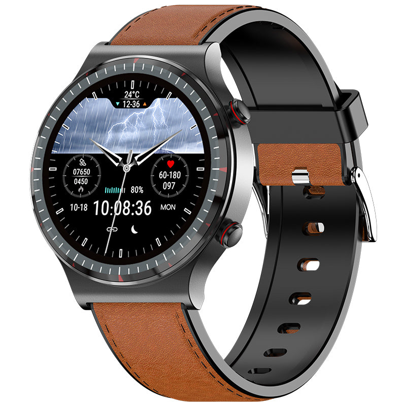 Medische EKG-Smartwatch | CFDA-gecertificeerd | 512Hz Hoogprecisie Biosensor | SpO2- & Hartslagmonitoring | AI-gebaseerde Ademhalingsanalyse | IP67 Waterdicht