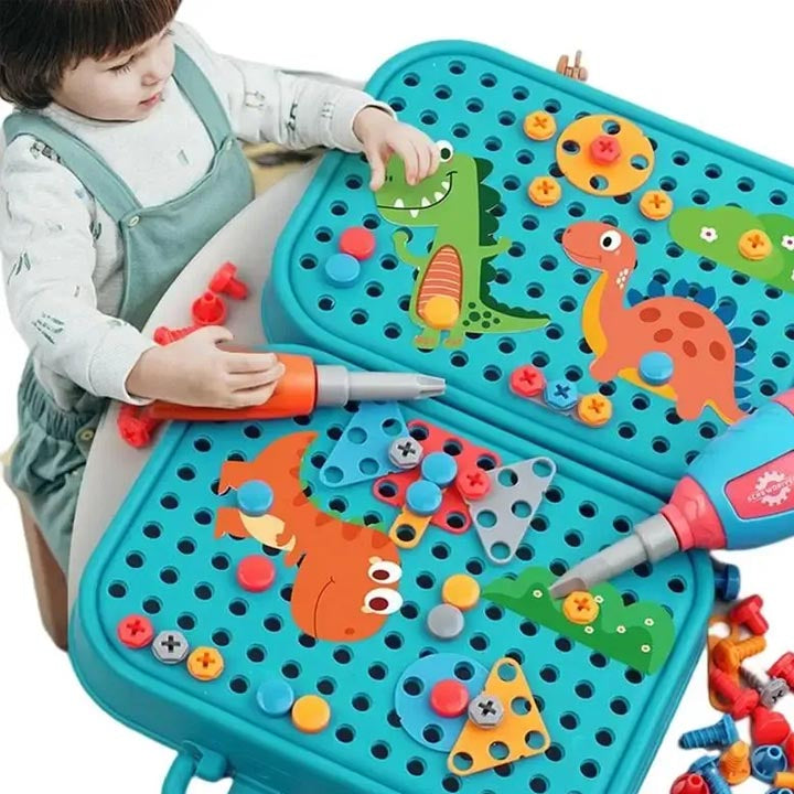 Montessori 3D-gereedschapskist Voor Kinderen