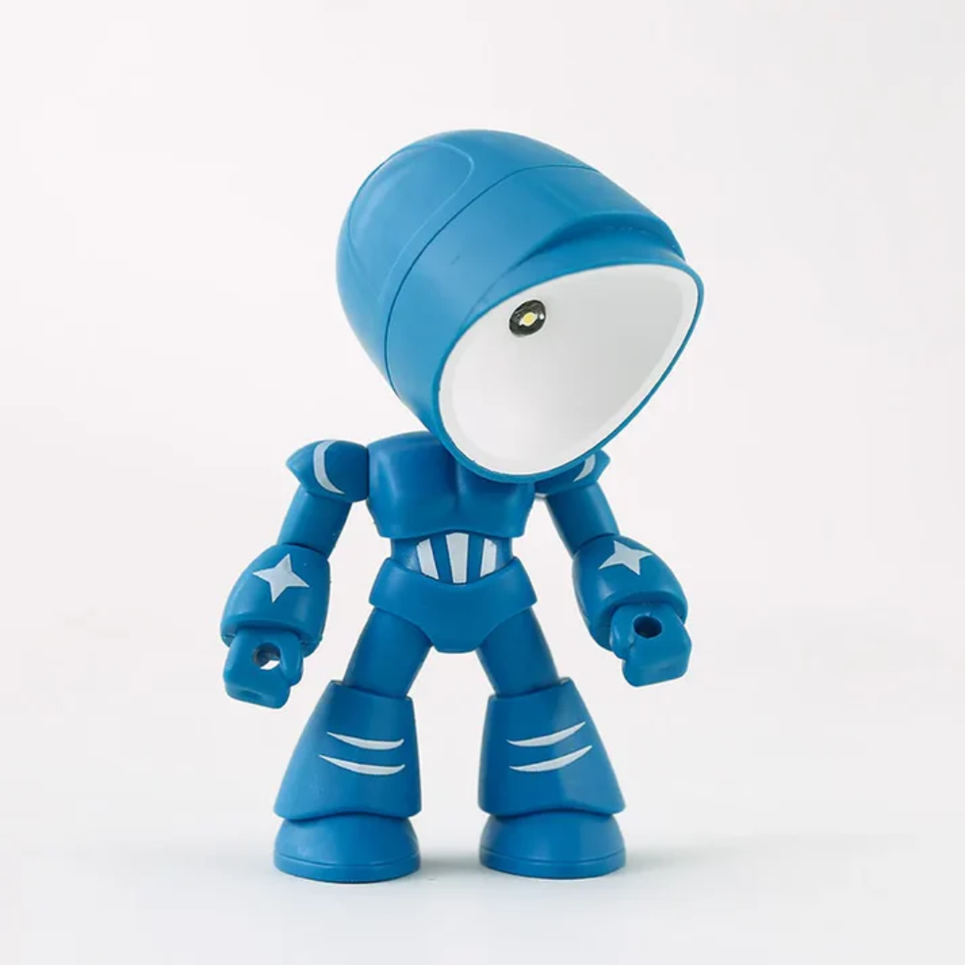Moderne, robot-geïnspireerde LED-tafellamp 1-licht