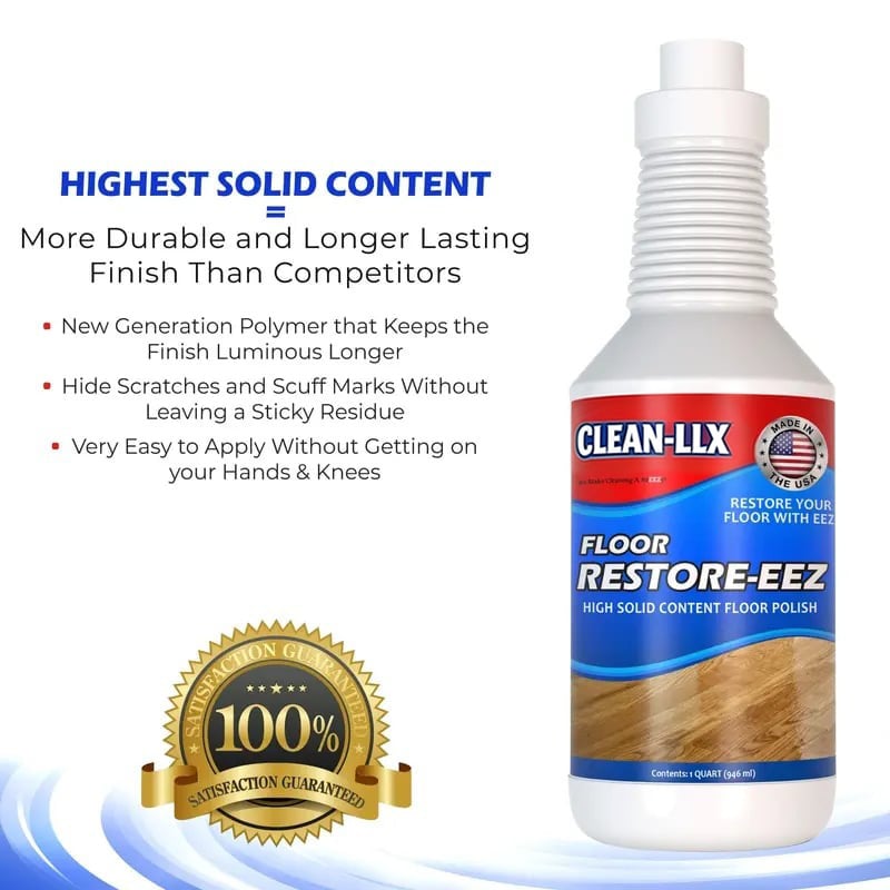 🔥Laatste dag 50% korting - ✨🧴 Clean-llx Vloerhersteller – Direct glanzen & beschermen 🏠