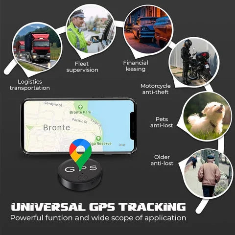 Mini Magnetische GPS Tracker voor Eenvoudige Locatietracking