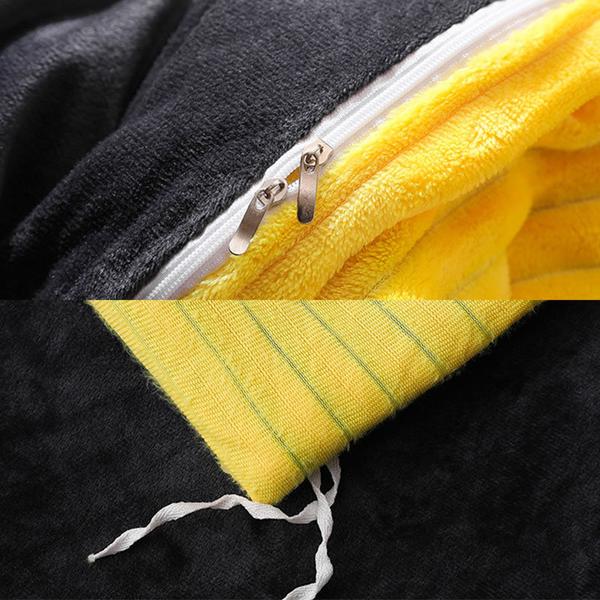 Dikke Corduroy Velvet Bedset