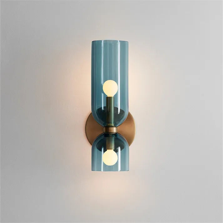 Dubbele Hoofd Glazen Wandlamp LED Sconces