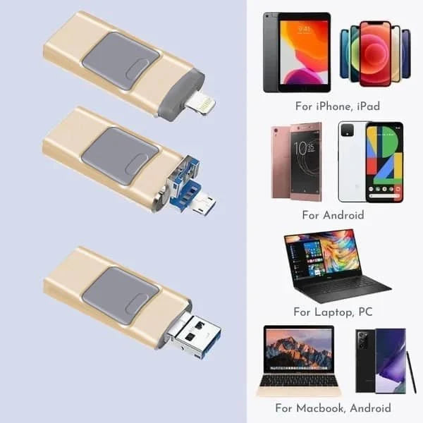 4 in 1 Hoogwaardige USB Flash Drive