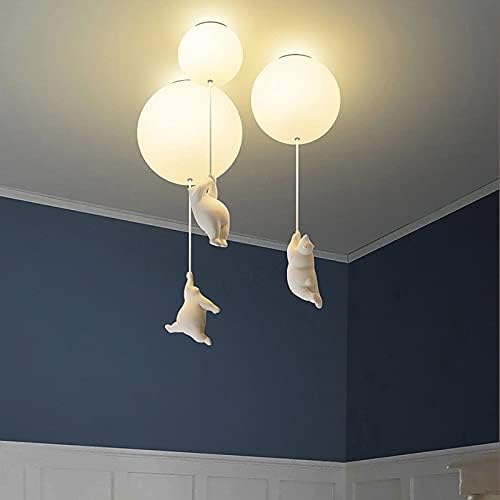 Ballonbeer Plafondlamp | Speelse Berenontwerp