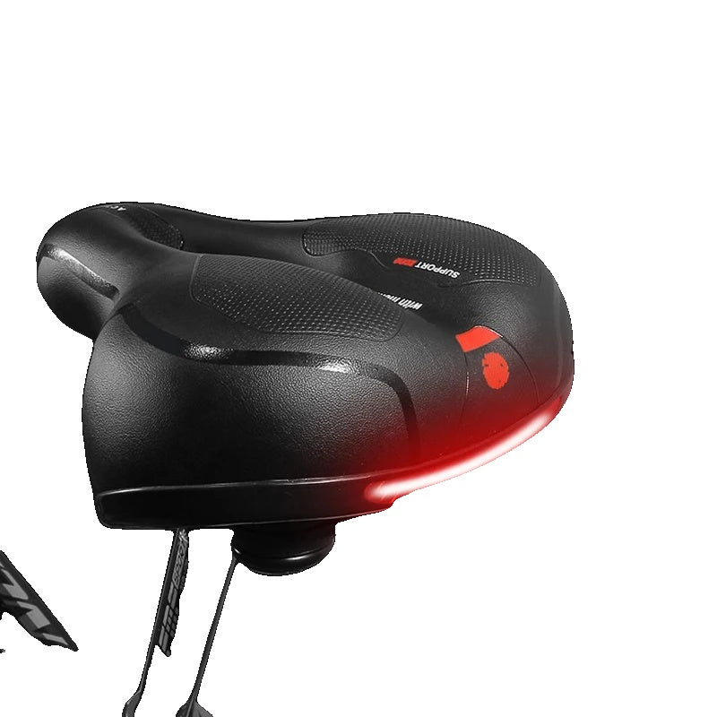 Comfortabele Holle Ademende Fietszadel voor MTB en Racefietsen - Schokabsorberende Fietsstoel voor Lange Afstanden