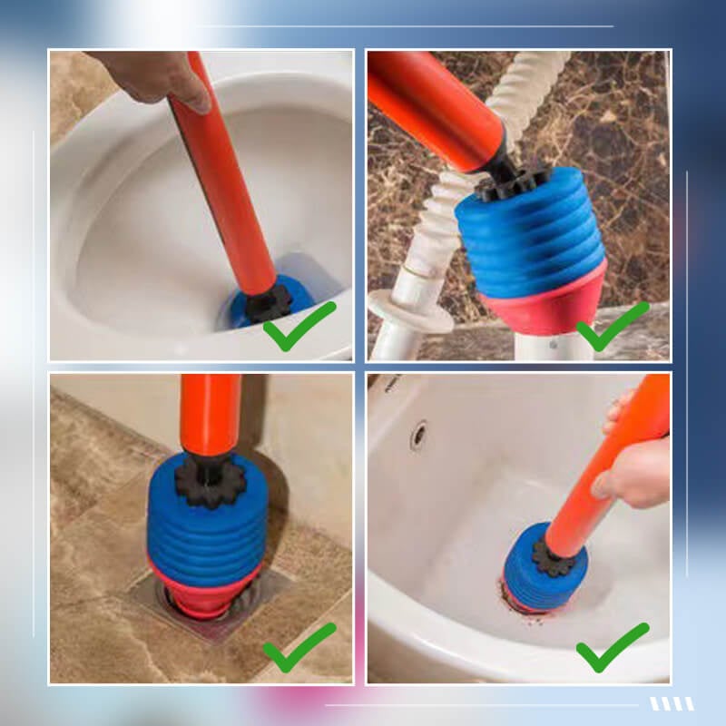 LuxoFlush Hogedruktoilet Ontstopper | Krachtige ontstopper voor snelle en effectieve reiniging