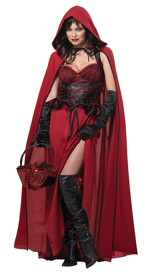 Dames Halloween Kostuum | Corset Maxi Jurk
