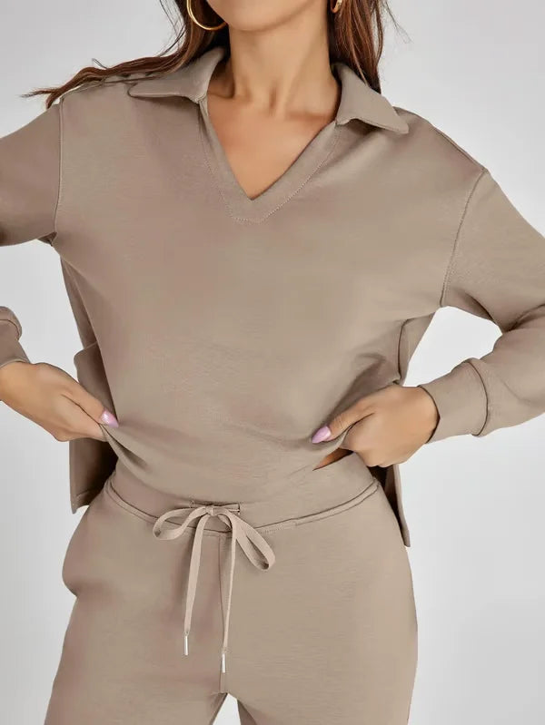 VioletVibe Cozy Hoodie Set | Stijlvolle en comfortabele loungewear voor ultieme ontspanning
