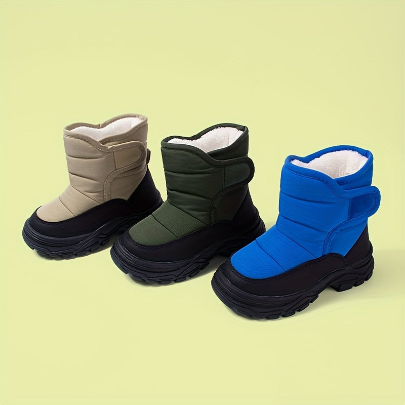Winterstap Kinder Schneestiefel – Warme Fleecevoering en Antislipzool