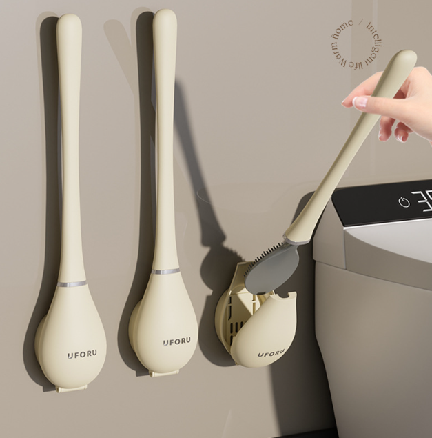 🔥Moderne flexibele siliconen toiletborstel