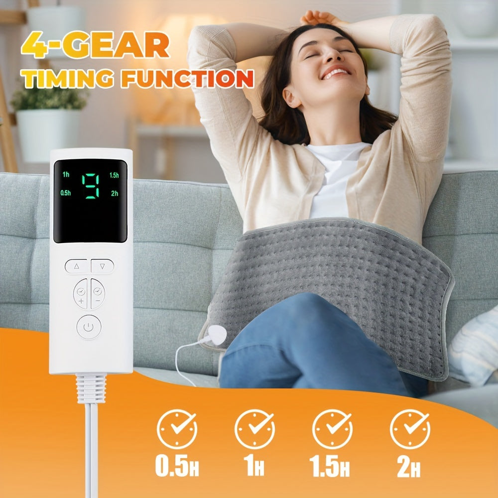 Elektrische Flanellen Warmtedeken met Timer – Zacht en Comfortabel