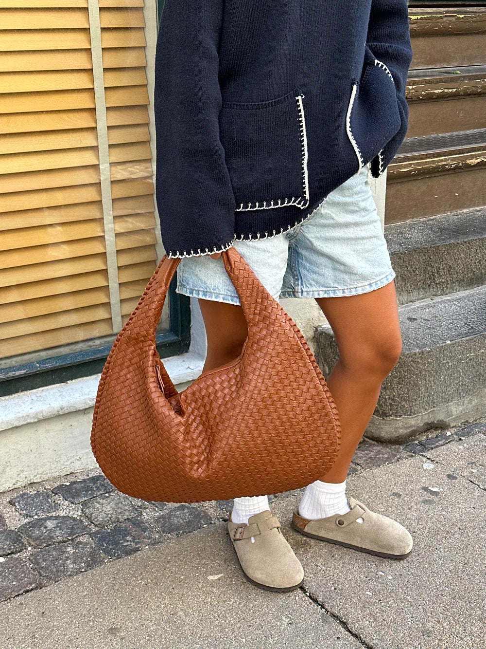 EkoChic - Vegan Leren Tas