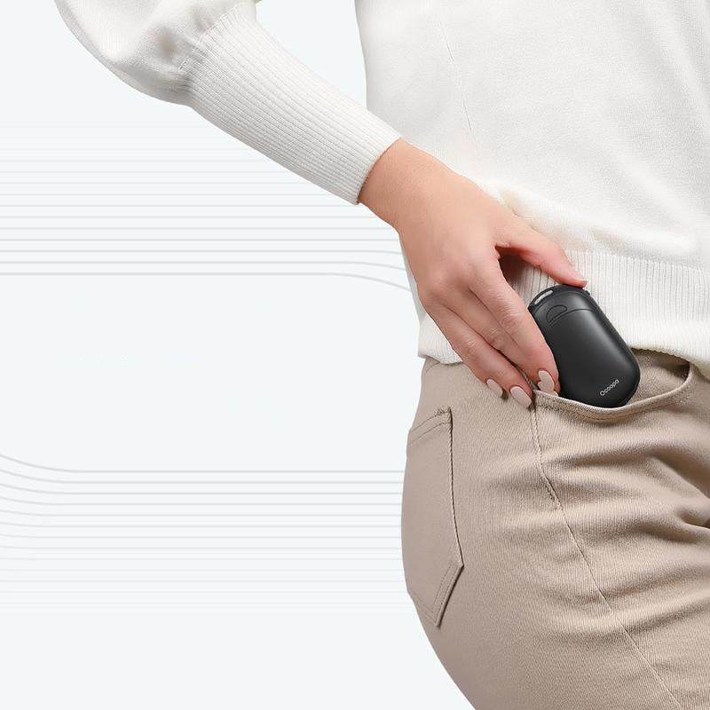 LuxuraHeat Magnetische Handwarmer Powerbank | Blijft warm en opgeladen voor ultiem comfort