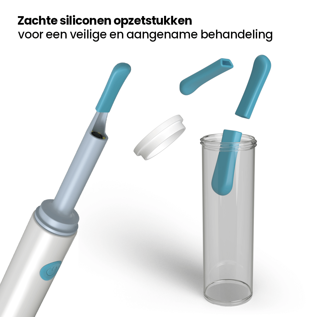 LuxeEar Pro | Slimme oorreiniger met HD-camera voor optimale hygiëne