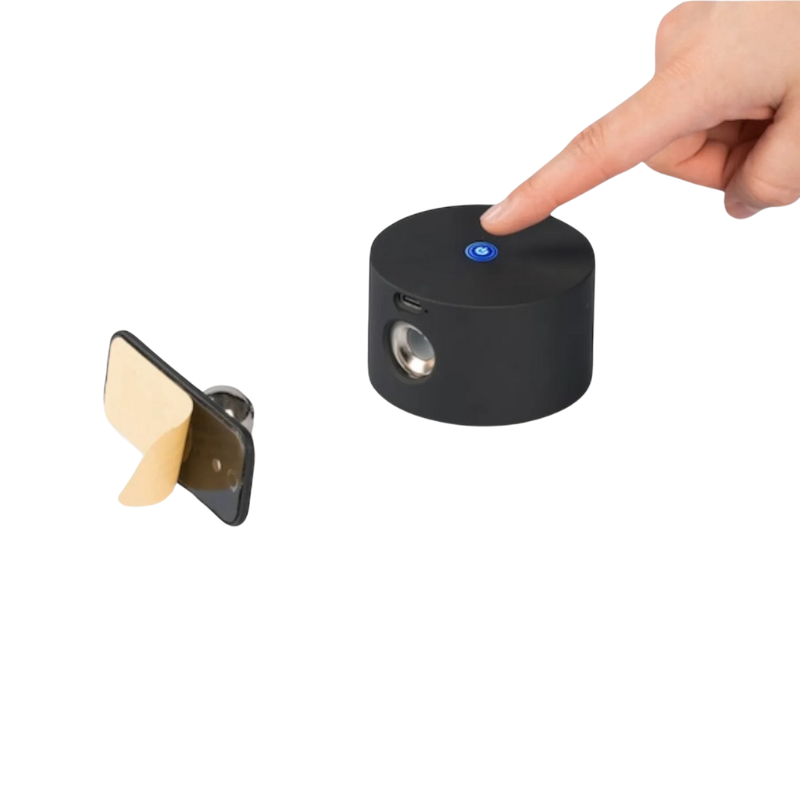 LuxeLumen Draadloze Dimbare LED Wandlamp | 360° draaibaar voor optimale verlichtingservaring