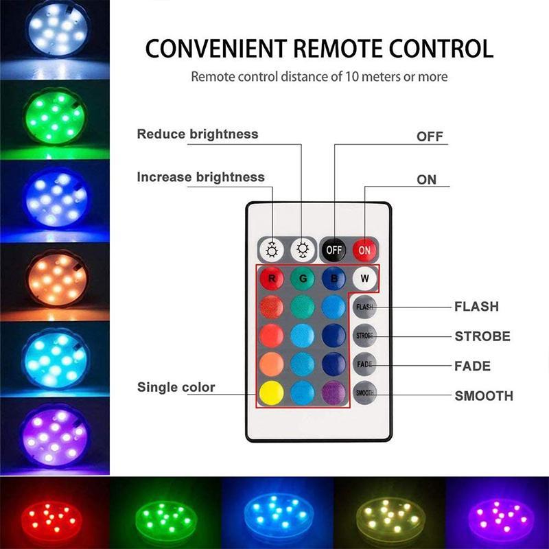 Afstandsbediening Waterdichte Magnetische Zuignap LED Licht