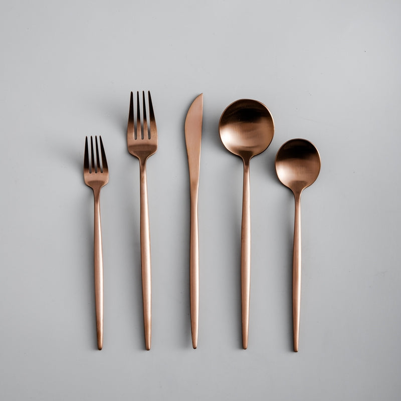 Minimalistisch Roestvrij Staal Bestek Elegante Eenvoud