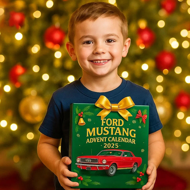 MustangMerry | Ford Mustang Adventskalender 2025 Feestelijke Vakantietelling
