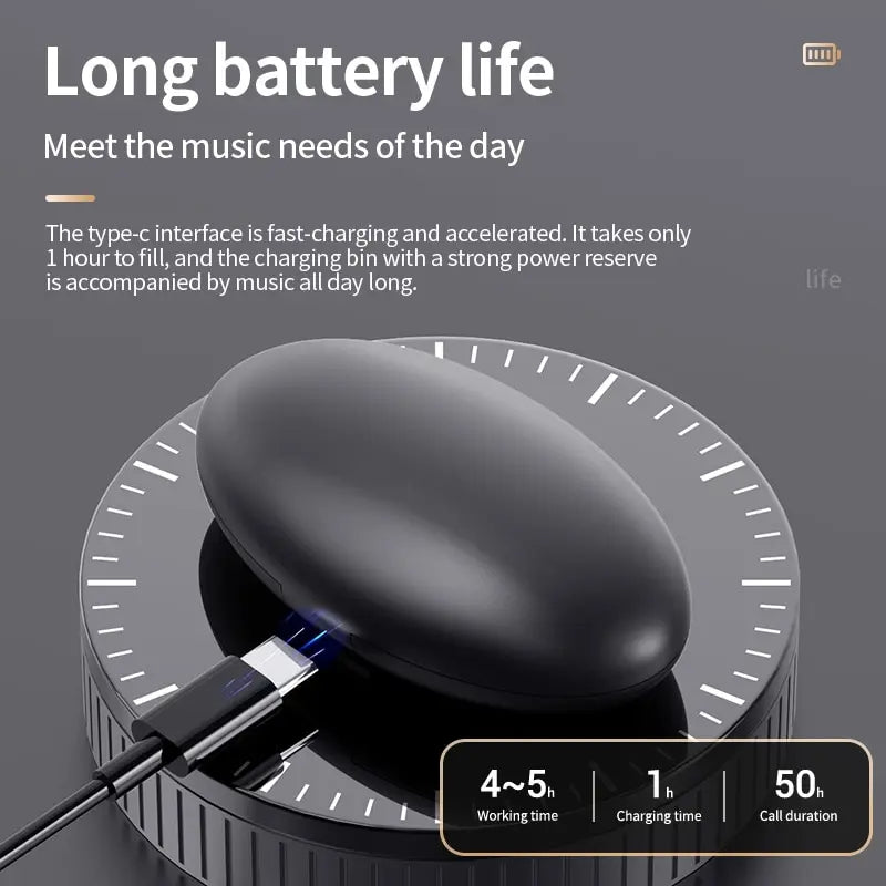 Comfortabele hoofdtelefoon met aanraakbediening Oordopjes