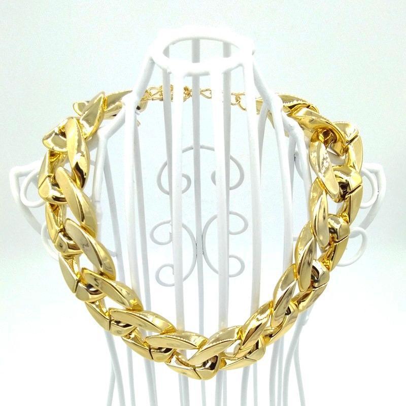 Huisdier Sieraad Dikke Gouden Ketting Halsband