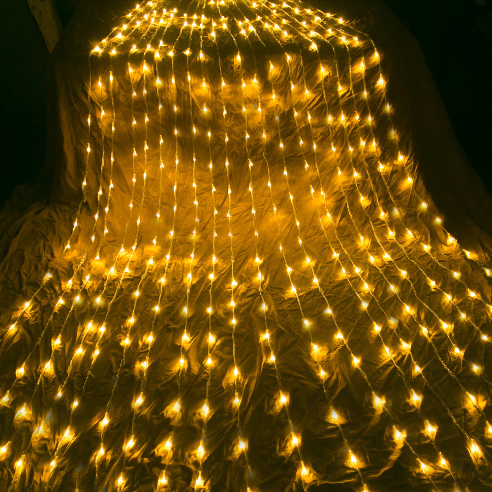 LED Kerstgordijnverlichting met Kleurwissel – Decoratieve Lichtjes voor Raam en Muur